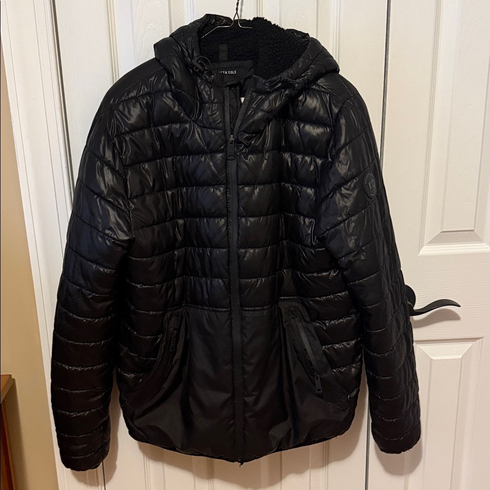 Women’s Kenneth Cole Black Puffer Jacket